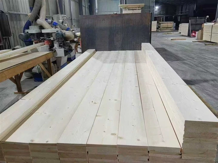 Pine Wood Wall Panel Solid Spruce Wood